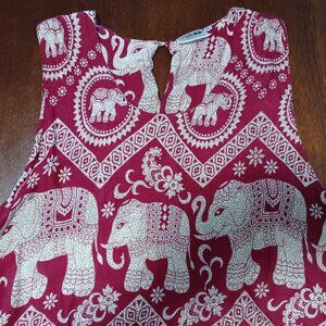 The Elephant Pants brand Women’s XL tunic sleeveless top Blouse
